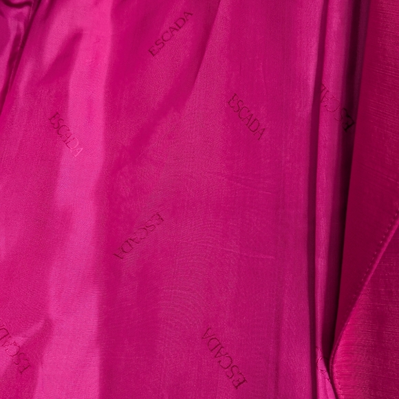Escada Margaretha Ley Vintage Designer Barbie Pink Fuchsia Blazer 34 - Picture 4 of 10